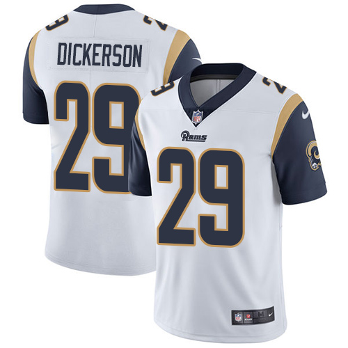 Nike Rams #29 Eric Dickerson White Youth Stitched NFL Vapor Untouchable Limited Jersey